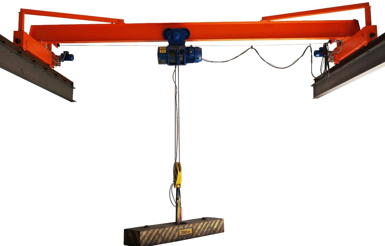 Кран электрический мостовой однобалочный опорный СВПК КЭО-2,0-22,5-6-380-У3 Тележки складские